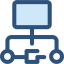 Hierarchical structure icon 64x64