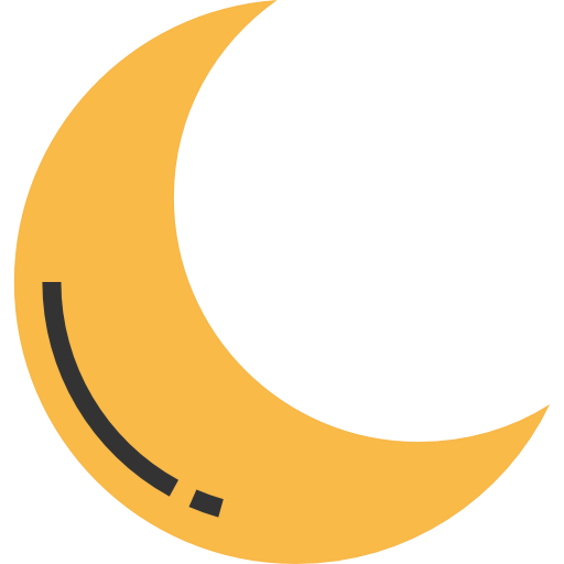 Crescent moon 图标