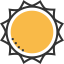 Sun icon 64x64