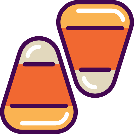 Candy corn icône