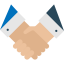 Handshake icon 64x64