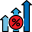 Bar chart ícono 64x64