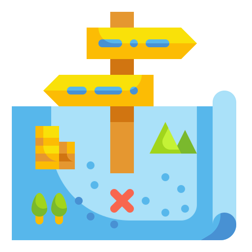 Signpost icon