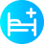 Hospital bed icon 64x64