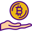 Bitcoin ícono 64x64