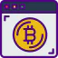 Bitcoin іконка 64x64