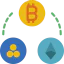 Cryptocurrencies icon 64x64