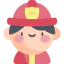 Firefighter icon 64x64