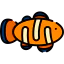 Clown fish icon 64x64