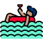 Relaxing icon 64x64