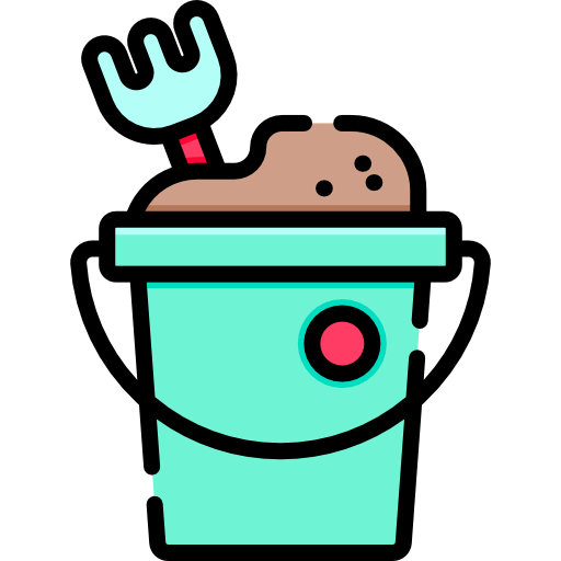Sand bucket icône