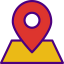 Location pin biểu tượng 64x64