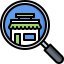 Magnifying glass icon 64x64