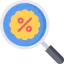 Magnifying glass アイコン 64x64