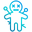 Voodoo doll icon 64x64