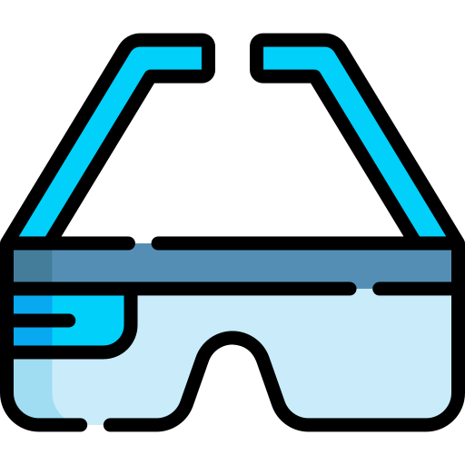 Virtual glasses icon