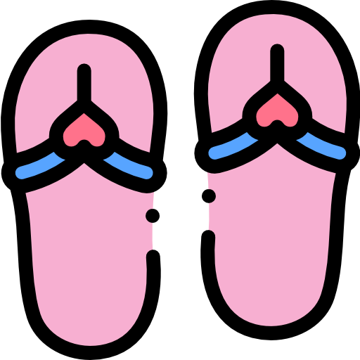 Flip flops icon