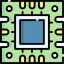 Microprocessor biểu tượng 64x64