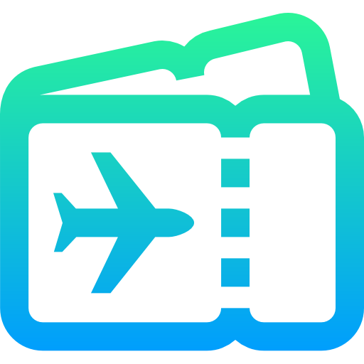 Boarding pass icon