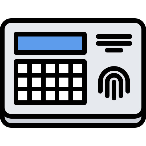 Fingerprint scanner icon