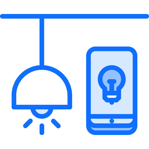 Smart lighting icon