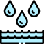 Water drops Symbol 64x64