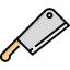 Cleaver knife icon 64x64
