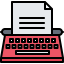 Typewriter icon 64x64