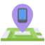 Location pin icon 64x64