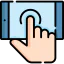 Touch screen icon 64x64