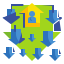 Down arrows icon 64x64
