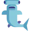 Hammerhead fish icon 64x64