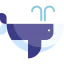 Whale icon 64x64