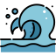 Wave icon 64x64