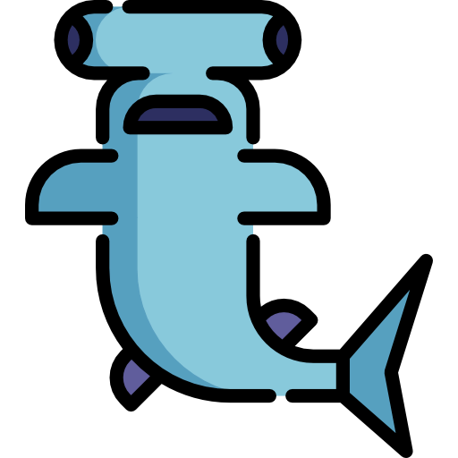 Hammerhead fish biểu tượng