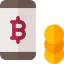 Bitcoin アイコン 64x64