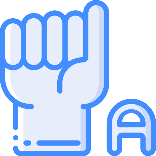 Sign language icon