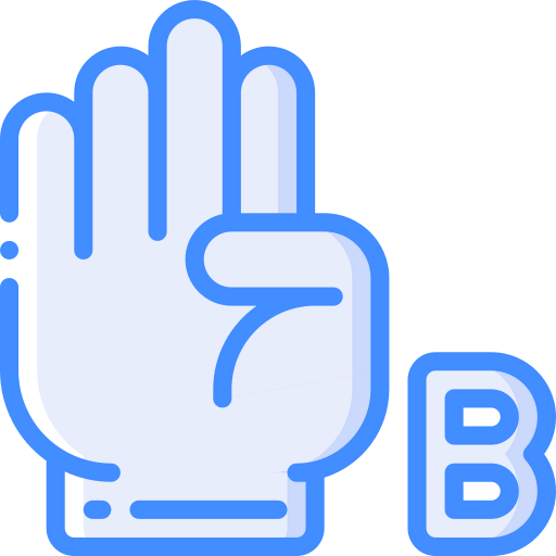 Sign language icon