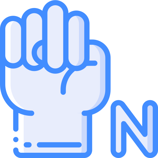 Sign language icon