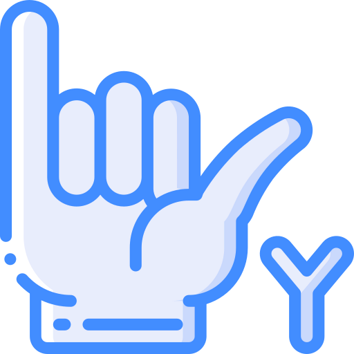 Sign language ícone
