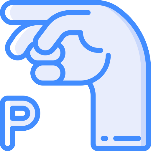 Sign language ícone
