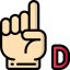 Sign language icon 64x64