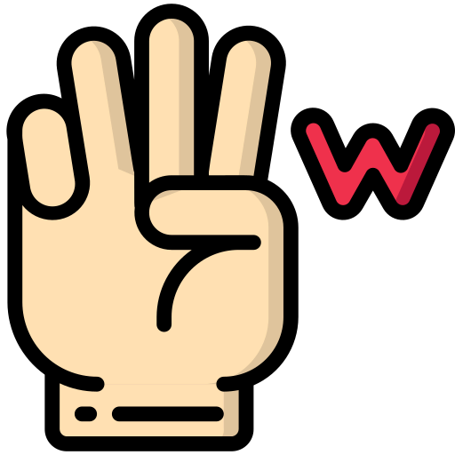 Sign language ícono