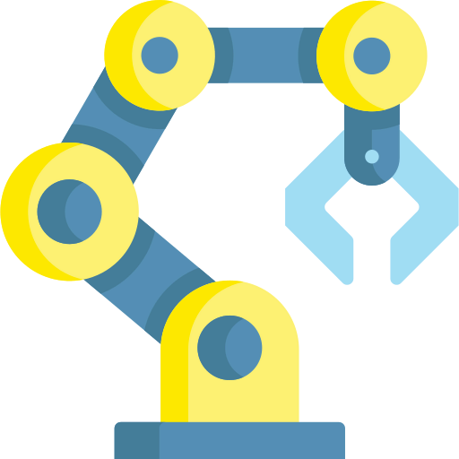 Robotic arm icon