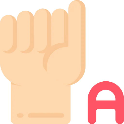 Sign language icon