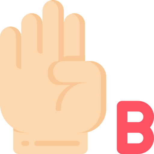 Sign language icon