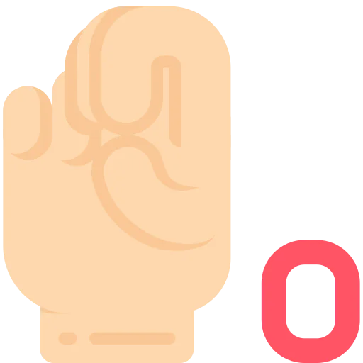 Sign language ícone