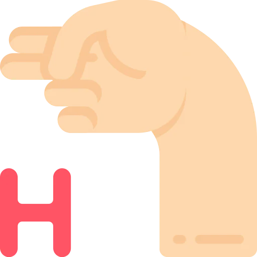 Sign language icon