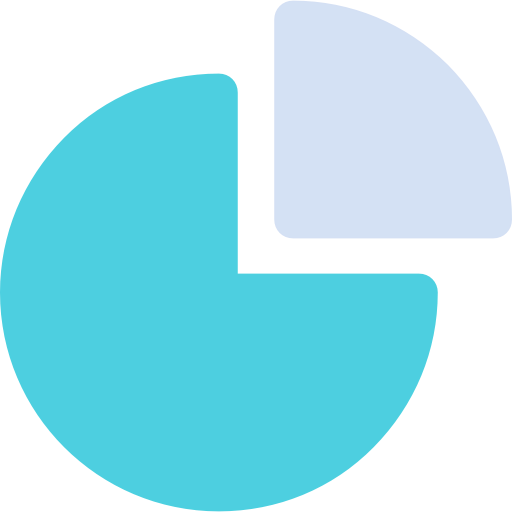 Pie chart Ikona