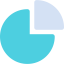 Pie chart icon 64x64
